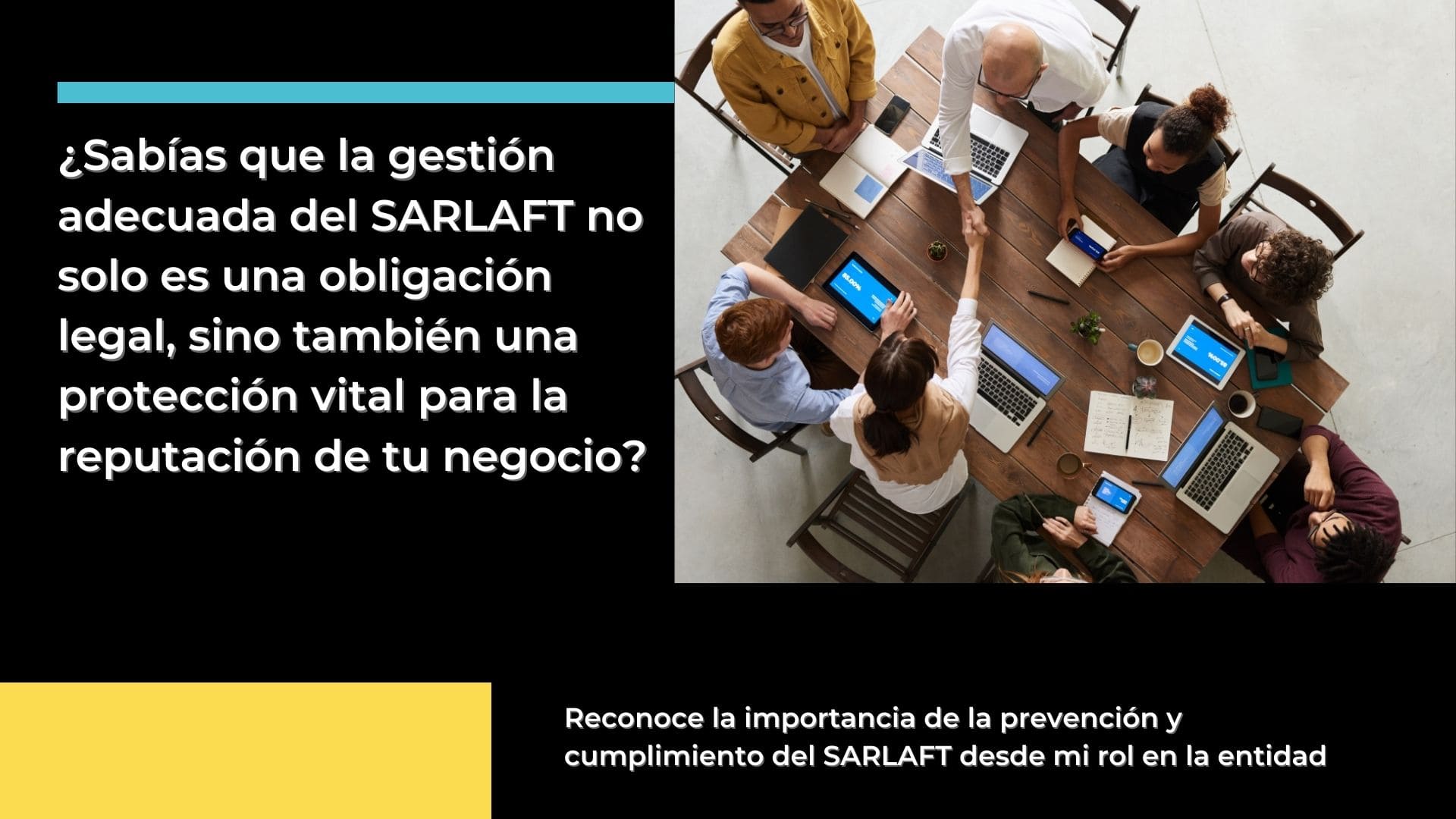 Principales elementos de SARLAFT para colaboradores de Entidades financieras
